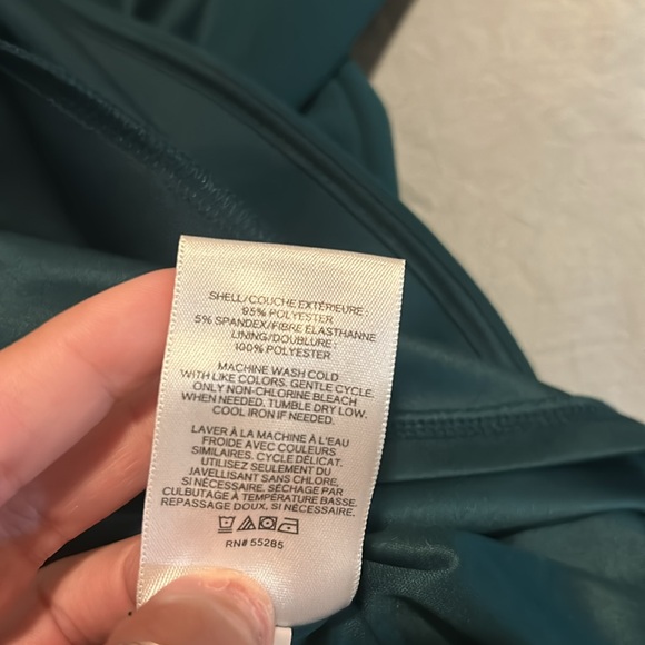 Express Emerald Green Mini Dress SM - Picture 5 of 5